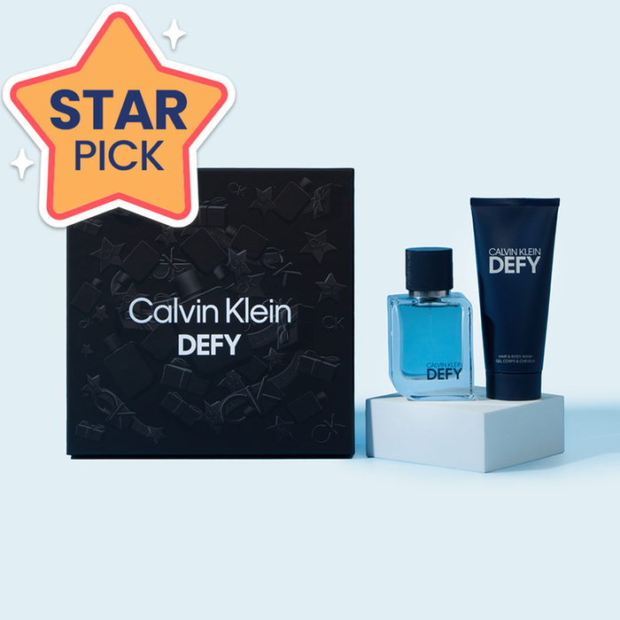 Calvin Klein Defy For Him 50ml Eau De Toilette Gift Set