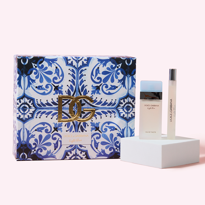 Dolce Gabanna Light Blue For Her 25ml Eau De Toilette Gift Set