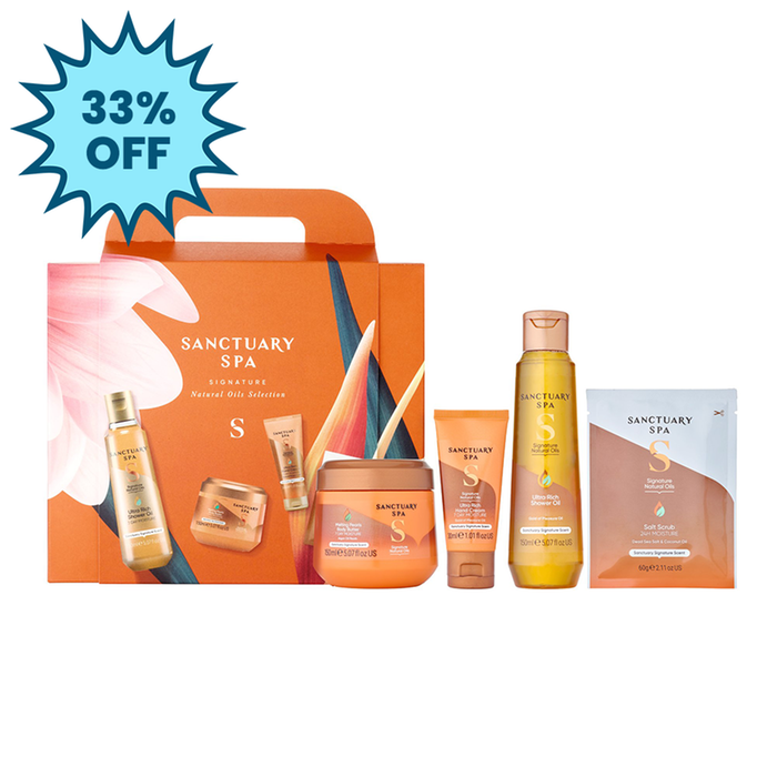 Sanctuary Spa Signature Natural Oils Selection Gift Set