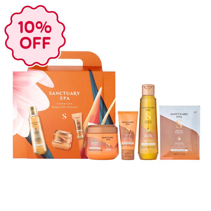 Sanctuary Spa Signature Natural Oils Selection Gift Set