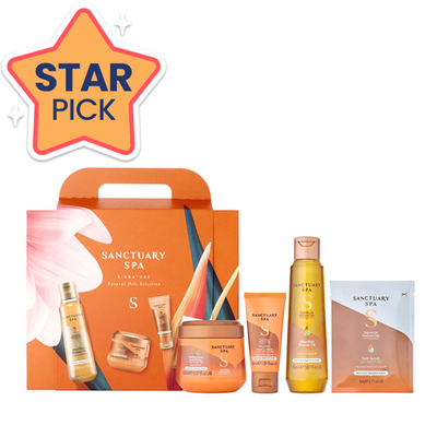 Sanctuary Spa Signature Natural Oils Selection Gift Set 