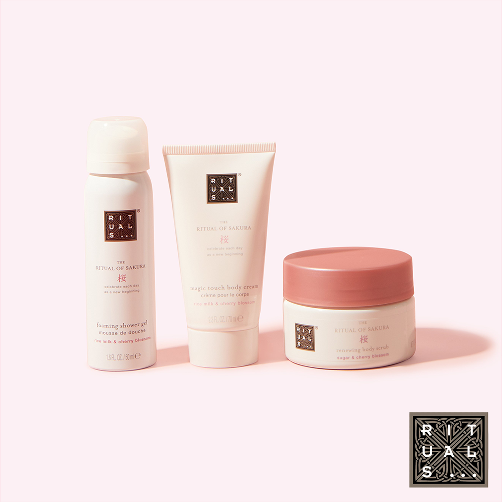 Moonpig Rituals Sakura Body Care Gift Set