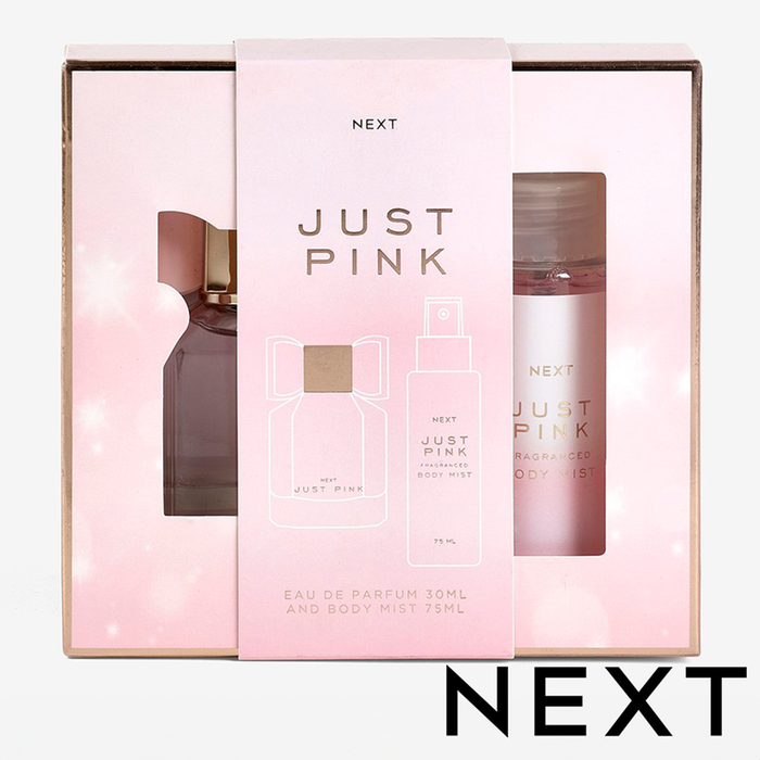 NEXT Just Pink 30ml Perfume and 75ml Body Mist Gift Set