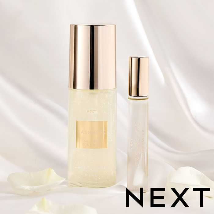NEXT Cashmere 10ml Perfume and 75ml Shimmer Body Mist Gift Set