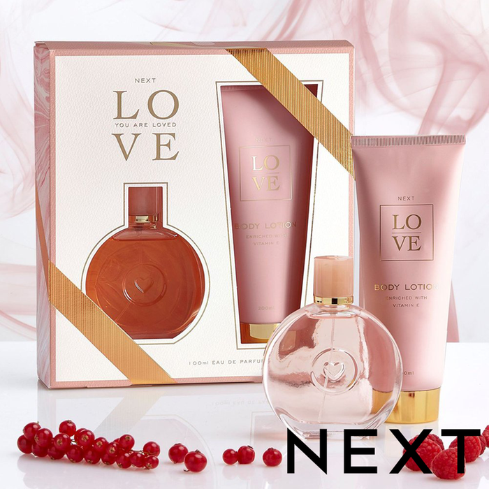 NEXT Love 100ml Perfume and 200ml Body Lotion Gift Set