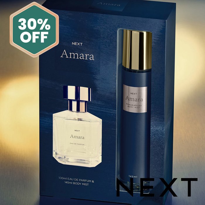 NEXT Amara 100ml Perfume and 145ml Body Mist Gift Set