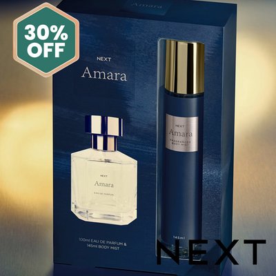 NEXT Amara 100ml Perfume and 145ml Body Mist Gift Set