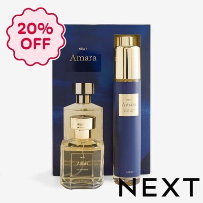 NEXT Amara 100ml Perfume and 145ml Body Mist Gift Set
