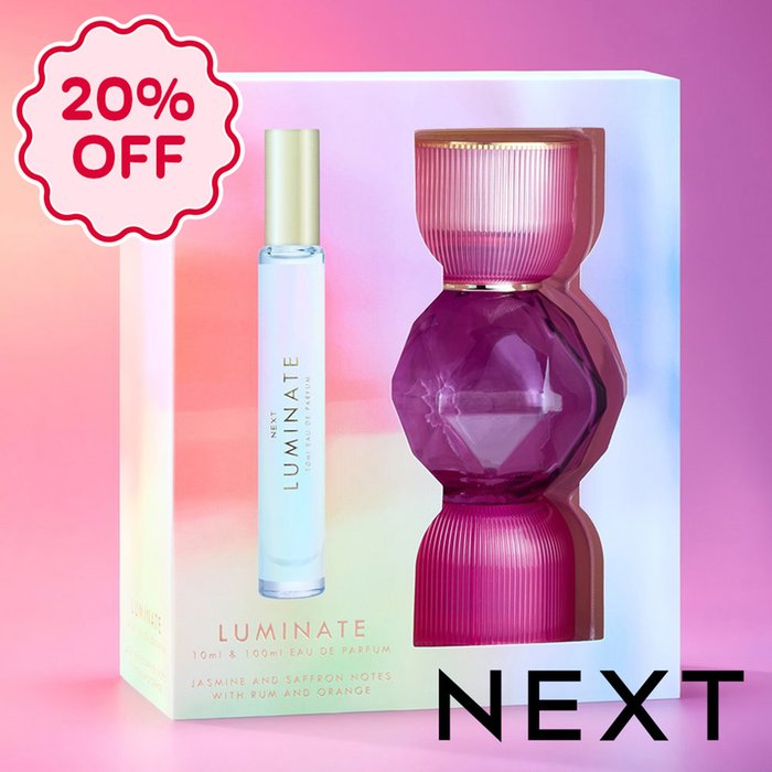 NEXT Luminate 100ml and 10ml Perfume Gift Set