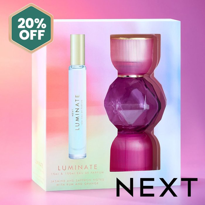 NEXT Luminate 100ml and 10ml Perfume Gift Set