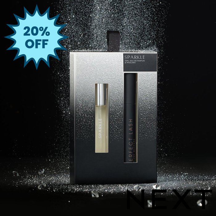 NEXT Sparkle 10ml Perfume and Mascara Gift Set