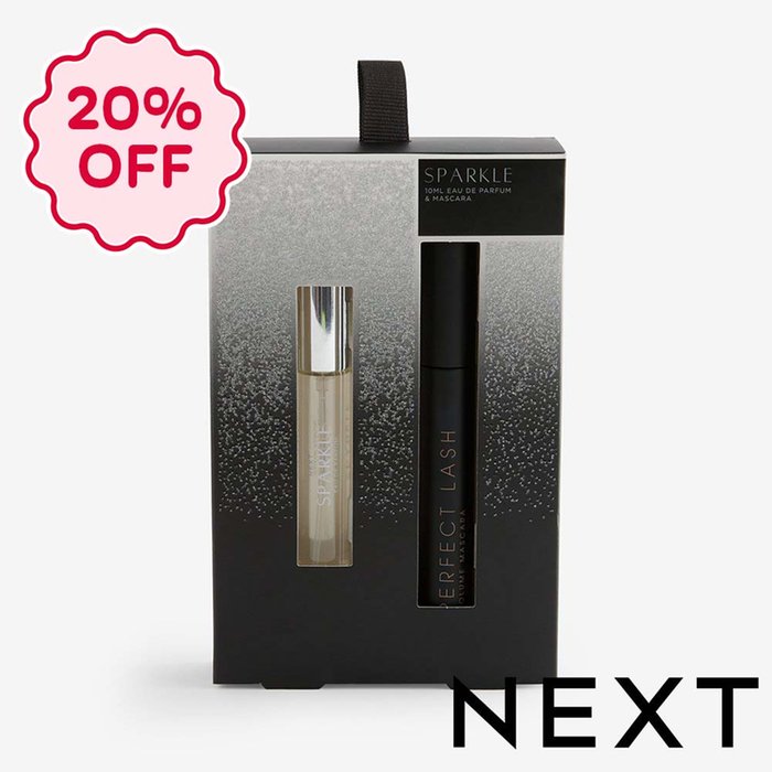 NEXT Sparkle 10ml Perfume and Mascara Gift Set