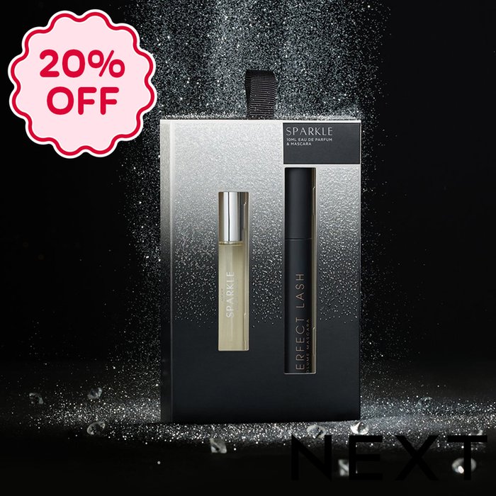 NEXT Sparkle 10ml Perfume and Mascara Gift Set