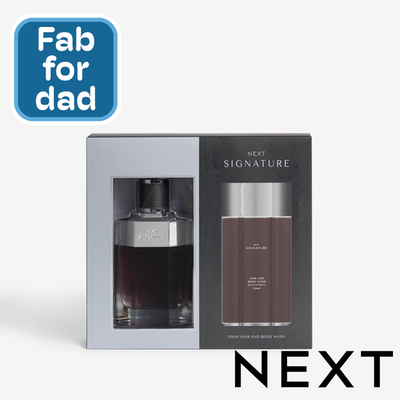 NEXT Signature 100ml Eau de Parfum and 200ml Hair and Body Wash Gift Set