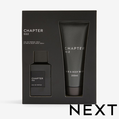 NEXT Chapter 022 100ml Eau de Parfum and 200ml Body Wash Gift Set