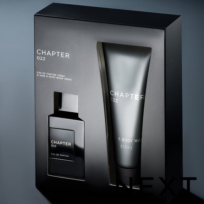 NEXT Chapter22 100ml Eau de Parfum and 200ml Body Wash Gift Set