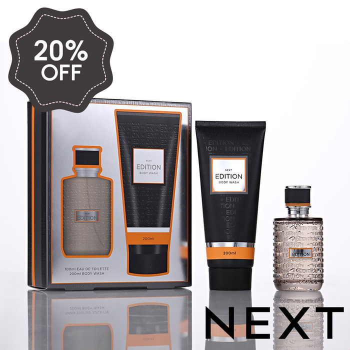 NEXT Edition 100ml Eau De Parfum and 200ml Body Lotion Gift Set