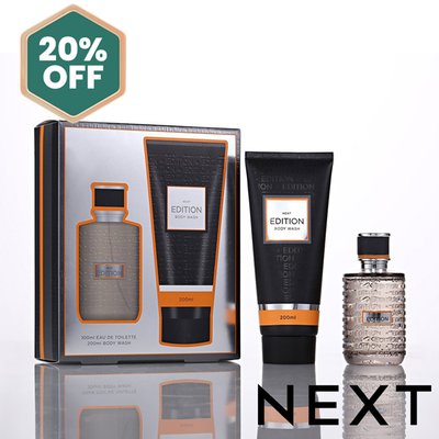 NEXT Edition 100ml Eau De Parfum and 200ml Body Lotion Gift Set
