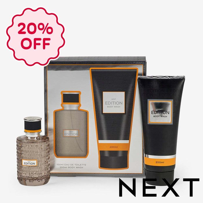NEXT Edition 100ml Eau De Parfum and 200ml Body Lotion Gift Set