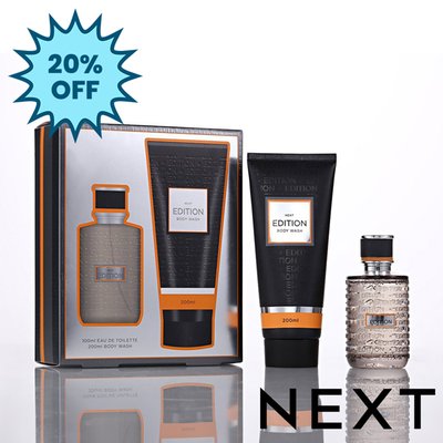 NEXT Edition 100ml Eau De Parfum and 200ml Body Lotion Gift Set