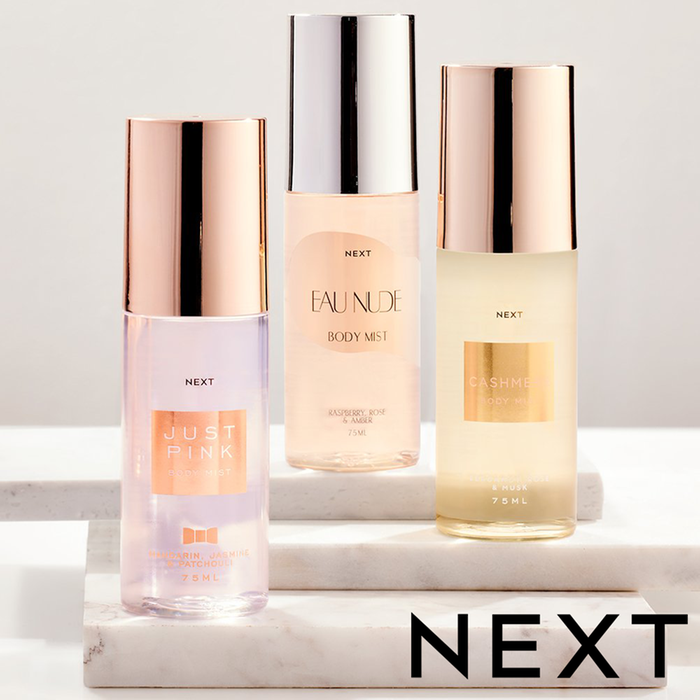 NEXT Set of 3 Mini Travel Body Mists 75ml