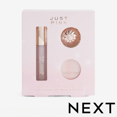 NEXT Just Pink 3-Step Lip Care Kit