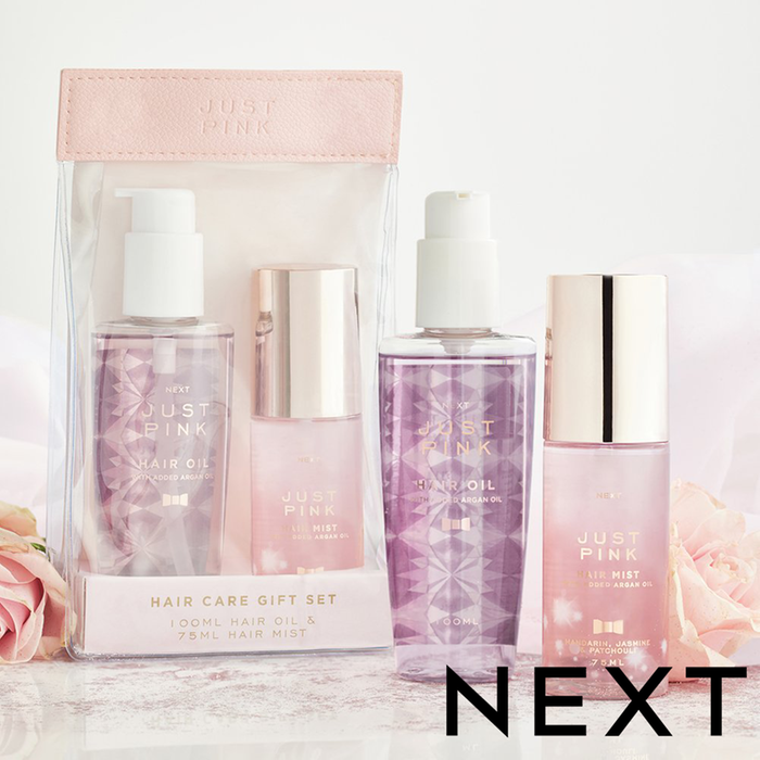 NEXT Just Pink Hair Care Gift Set