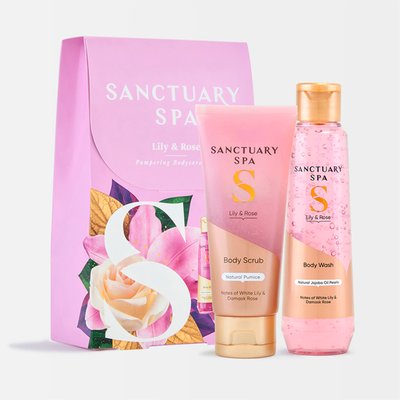 Sanctuary Spa Lily & Rose Pampering Bodycare Duo