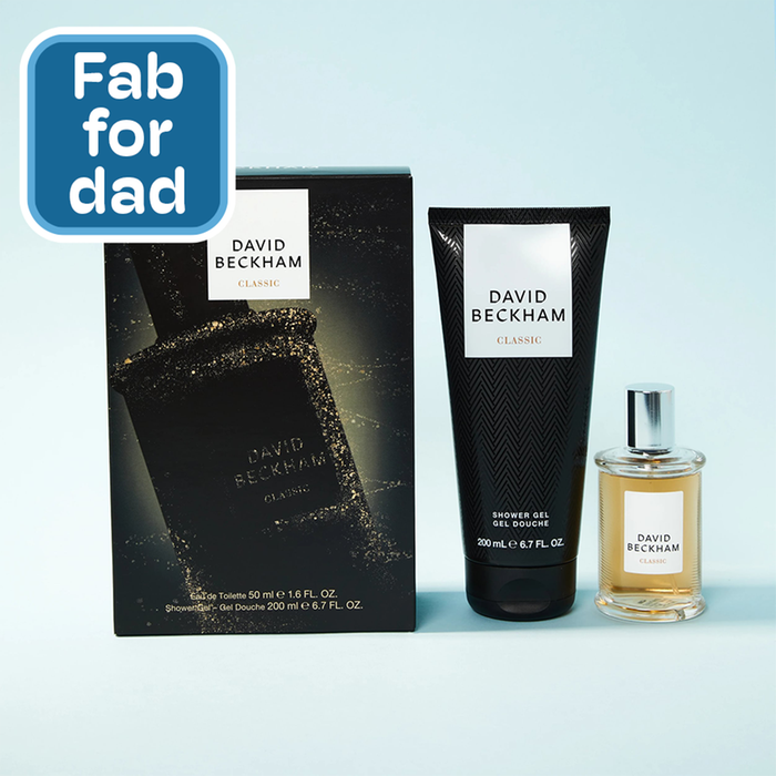David Beckham Classic 50ml Eau De Toilette Gift Set