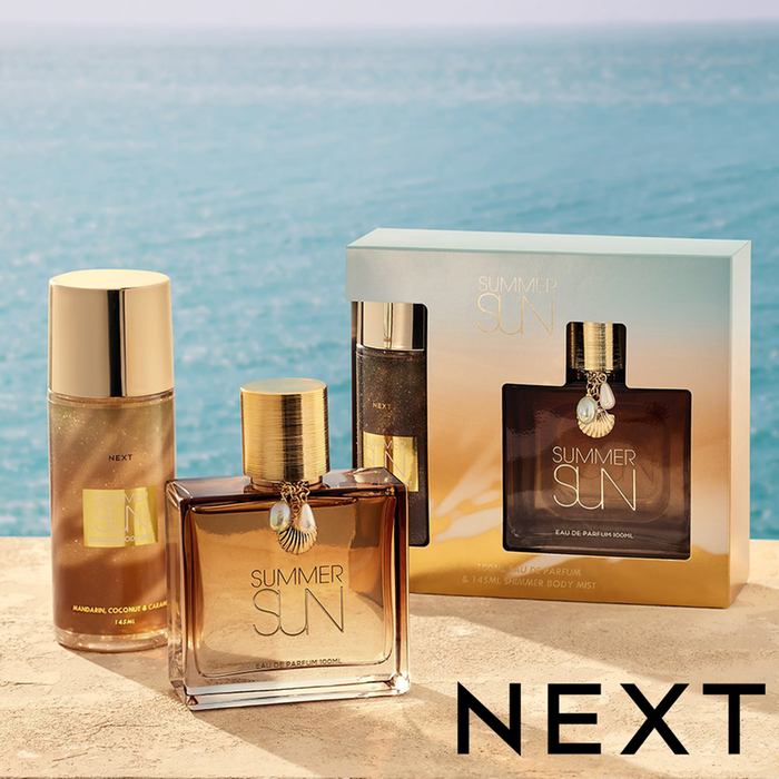 NEXT Summer Sun 100ml Perfume and 145ml Shimmer Body Mist Gift Set