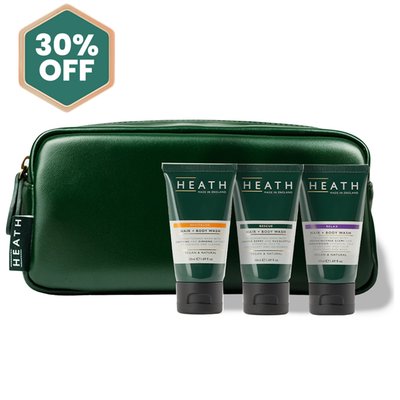 Heath The Hair & Body Wash Discovery Kit