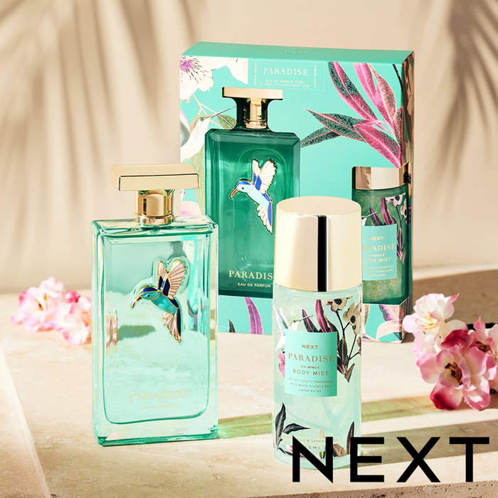 NEXT Paradise 100ml Perfume and 145ml Shimmer Body Mist Gift Set