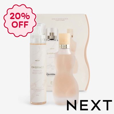 NEXT Embrace 100ml Perfume and 145ml Body Mist Gift Set