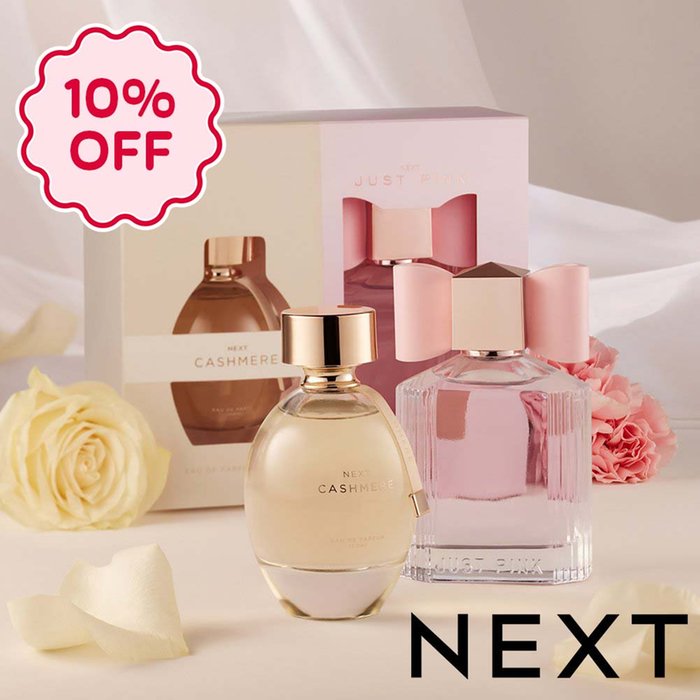 NEXT Just Pink and Cashmere 100ml Perfume Duo Gift Set
