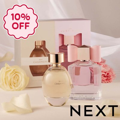 NEXT Just Pink and Cashmere 100ml Perfume Duo Gift Set