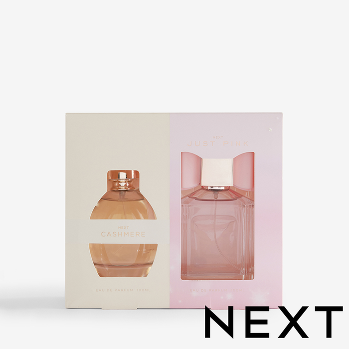 NEXT Just Pink and Cashmere 100ml Perfume Duo Gift Set