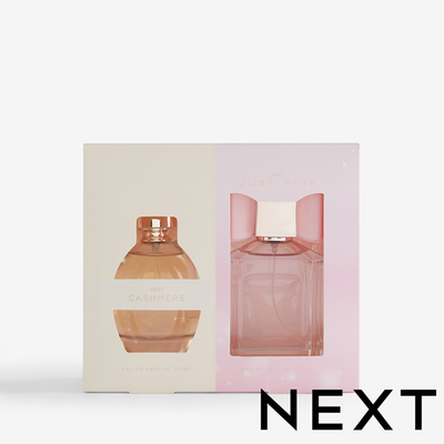 NEXT Just Pink and Cashmere 100ml Perfume Duo Gift Set