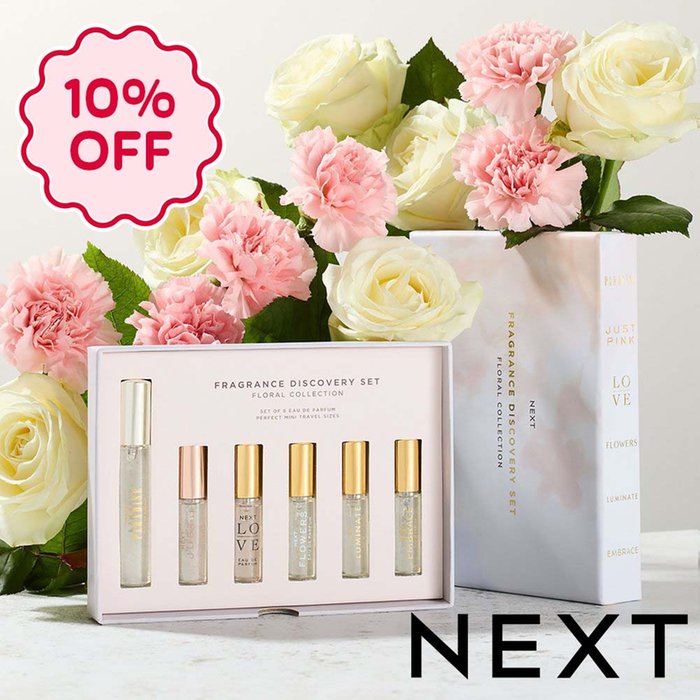 NEXT Set of 6 Eau De Parfum Floral Fragrance Collection