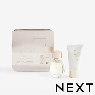 NEXT Cashmere 30ml Perfume and 50ml Body Lotion Gift Set
