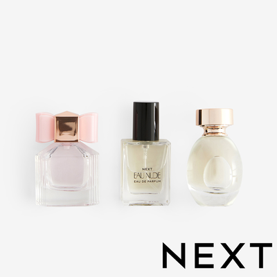 NEXT Set of 3 Just Pink, Eau Nude and Cashmere 10ml Perfume Gift Set