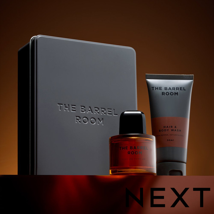 NEXT The Barrel Room 30ml Eau de Parfum and 50ml Body Wash Gift Set