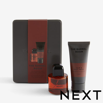 NEXT The Barrel Room 30ml Eau de Parfum and 50ml Body Wash Gift Set