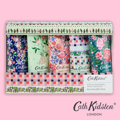 Cath Kidston Roots & Raindrops Set of 5 Hand Creams