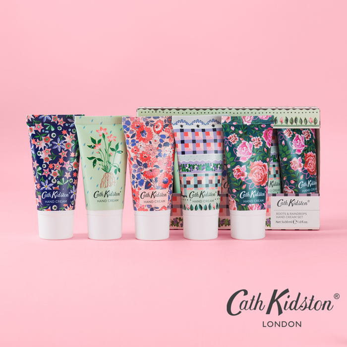 Cath Kidston Roots & Raindrops Set of 5 Hand Creams