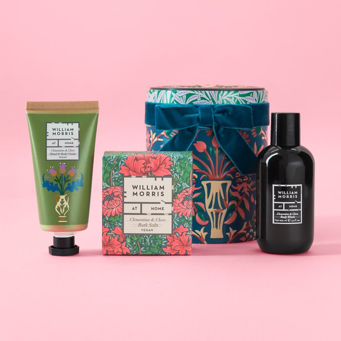 William Morris Bath & Body Care Tin