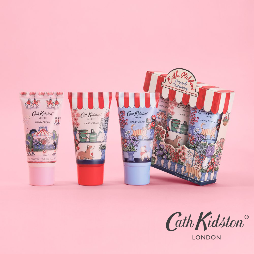 Cath Kidston Trio Of Hand Creams