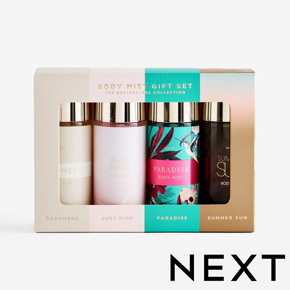 Next Set Of 4 Body Mists 145Ml