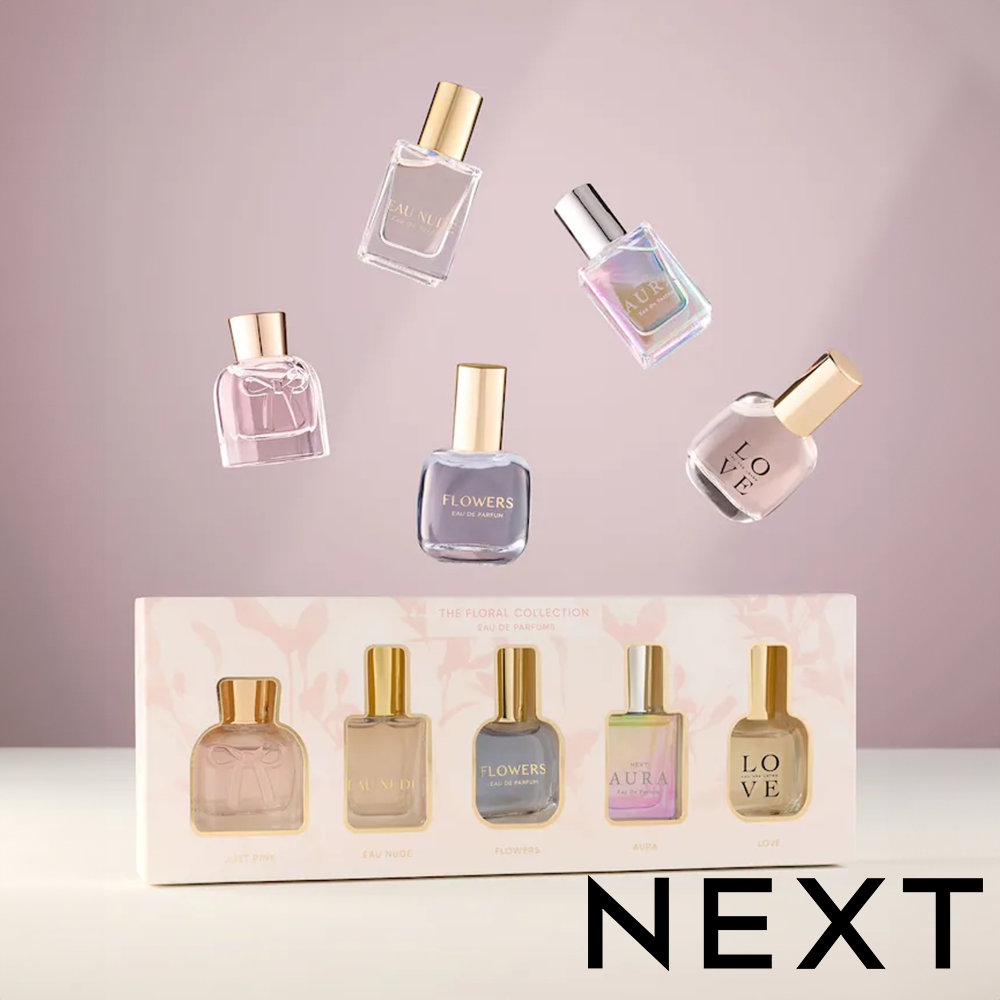 Next Set Of 6 Mini 10Ml Floral Perfume Gift Set