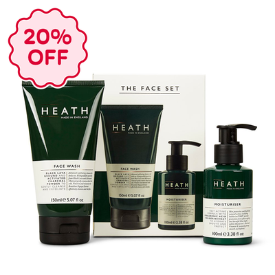 Heath Face Wash and Moisturiser Face Set