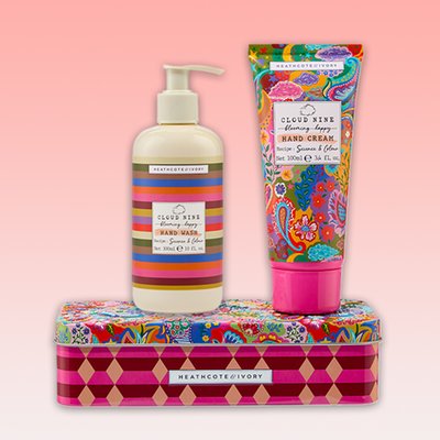 Cloud Nine Hand Cream Tin & Hand Wash